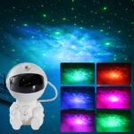 Mini Version Of Astronaut Star Projection Lamp Creative Gift Atmosphere Decorative Lamp Colorful Flowing Starry Night Light - Image 3