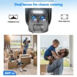 Solar 8x Zoom Camera Surveillance 4Gwifi Full Color Night Vision - Image 2