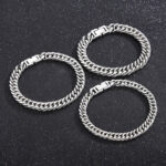 Cuban Link Chain Trimming Chain Jewelry Buckle Titanium Steel Bracelet - Image 3