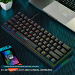Plastic mechanical keyboard for games - Image 10