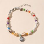 Beach Starfish Pendant Conch Bead Shell Bracelet - Image 6