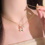 Tulip Pearl Necklace Female Pendant Clavicle Chain - Image 2