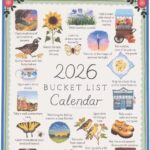 Creative Cartoon Printing 2026 Wishlist Calendar - Image 3