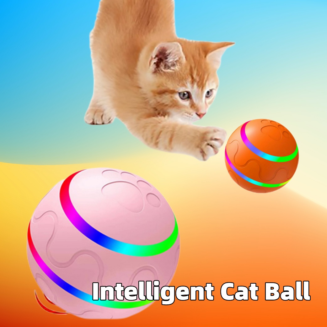 ee1aa701-c43d-43e6-b55f-e9cbd72c2c04.jpg Pet New Cat Wicked Ball Toy Intelligent Ball USB Cat Toys Self Rotating Ball Automatic Rotation Ball - Image 1