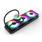 CPU Radiator Mute Colorful RGB Lamp Effect E-sports Games Fan - Image 8