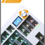 DIY Mechanical Keyboard Kit With Knob Supports Hot Swap RGB Backlight - Image 3