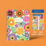 2026 English Notepad A5 Coil Diary Notebook - Image 9