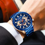 Tactical Motorcycle Waterproof Luminous Watch Timing Multi-Pointer - Image 7