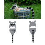 Knitting Baby Wool Hats Pants Cute Cartoon Animal Set - Image 2