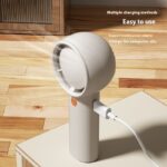Turbine Small Handheld Fan Portable Mini USB Rechargeable Fan - Image 4