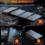 Portable Power Bank With Built-in Solar Foldable Panels - Image 3