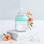 Baby Feeding Spoon Borosilicate Glass Bottle - Image 3