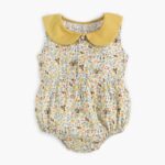 Summer Fashion Baby Clothing Floral Baby One-piece Pants - Image 2