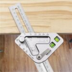 Triangular Level Multifunctional Woodworking Triangle Ruler Angle Ruler Revolutionary Carpentry Tool Measuring Tools