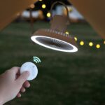 Outdoor Camping Fan Portable USB Rechargeable Camping Tent Tripod Fan Mini Hanging Ceiling Fan Stand Air Cooling Fan Lantern - Image 3