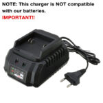18V Lithium Battery For Power Tools With Power Display 6Ah - Image 4
