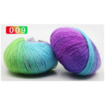 Section Dyed Rainbow Wool Yarn - Image 10