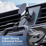 Magnetic Phone Holder For Car, Dashboard Car Phone Holder Mount Magnetic Stainless Steel Car Phone Holder - Dashboard Mount, Water-resistant, Rotatable - Image 4