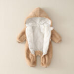 Baby''s Jumpsuit winter thickened cotton padded jacket baby clothes - Image 6