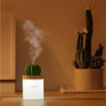 280ML Air Humidifier Soft LED Light Cactus Ultrasonic Aroma Essential Oil Diffuser For Home Car USB Mini Air Purifier - Image 6