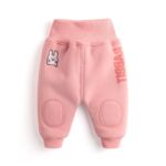 Baby winter plus velvet big PP pants - Image 5
