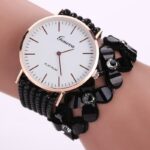 Fashion Geneva Flowers Watches Women Dress Elegant Quartz Bracelet Ladies Watch Crystal Diamond Wrist Watch Gift Reloj Mujer - Image 4
