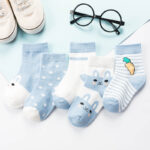 Cartoon baby socks baby stockings - Image 4