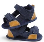 Denim baby Velcro sandals toddler shoes baby shoes - Image 5