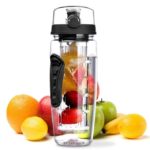 BPA Free Fruit Infuser Juice Shaker Sports Lemon Water Bottle Tour hiking Portable Climbing Camp Bottles - Image 2