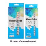 12-color Acrylic Pigment Strip Gouache Watercolor Oil Painting Paints Full Set - Image 5