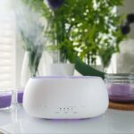 HOMEFISH Aroma Diffuser 500ml Ultrasonic Air Humidifier Colorful Light Fragrance Diffuser Essential Oil Diffuser For Home - Image 3