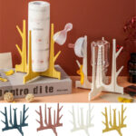 Bottle Drying Rack Baby Feeding Bottles Drain Rack Pacifier Cleaning Dryer Drainer Storage Creative Tree Branch Holder - Image 2