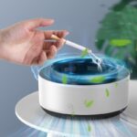Air Purifier Ashtray Intelligent Electronic Ashtray For Filtering Second-Hand Smoke From Cigarettes Remove Smoking Home Office - Image 4