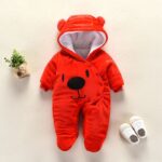 Autumn and winter newborn climbing suit - Image 9