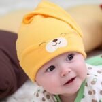 Brand Baby Cap Cartoon Animal Double Printting Cotton Knit Beanie Hats For Toddler Boy Girls Spring Autumn Winter Headwear