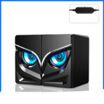 Desktop Computer Sound Bar Speakers with Compact Maneuverable Size Bluetooth Speaker - Image 2