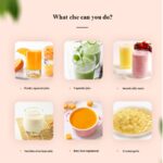 Juicer Juicer Cup Fruit Machine Portable USB Charging - Image 3