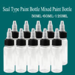 Empty Paint Bottles Storage Bottle
