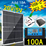 200W Solar Panel Kit 12V Battery Charger - Image 5