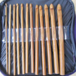 20PCS Lot Bamboo Crochet Hooks Knitting Weave Needles Set - Image 5