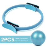 5PCS Yoga Ball Magic Ring Pilates Circle Exercise Equipment Workout Fitness Training Resistance Support Tool Stretch Band Gym - Image 4