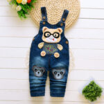 Children's Pants, Baby Children's Overalls, Jeans, Children's Clothing, Children's Pants, Boys And Girls' Cotton Trousers Cover - Image 9