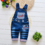 Children's Pants, Baby Children's Overalls, Jeans, Children's Clothing, Children's Pants, Boys And Girls' Cotton Trousers Cover - Image 5