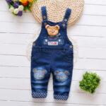 Children's Pants, Baby Children's Overalls, Jeans, Children's Clothing, Children's Pants, Boys And Girls' Cotton Trousers Cover - Image 4