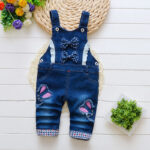 Children's Pants, Baby Children's Overalls, Jeans, Children's Clothing, Children's Pants, Boys And Girls' Cotton Trousers Cover - Image 6