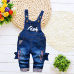 Children's Pants, Baby Children's Overalls, Jeans, Children's Clothing, Children's Pants, Boys And Girls' Cotton Trousers Cover - Image 8