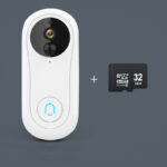 Smart Door Monitoring Video Doorbell Camera Electronic Cat Eye Home High-Definition Wireless Wifi Remote Connection Mobile Phone - Image 2