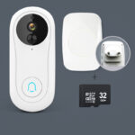 Smart Door Monitoring Video Doorbell Camera Electronic Cat Eye Home High-Definition Wireless Wifi Remote Connection Mobile Phone - Image 6