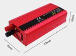 Sine Wave Inverter Dual Usb 2000W Power Converter Dc 12V 24V Portable Car Inverter - Image 2