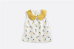 Baby Two-piece Summer Cotton Children's Clothing Baby T-shirt Sleeveless - Image 2
